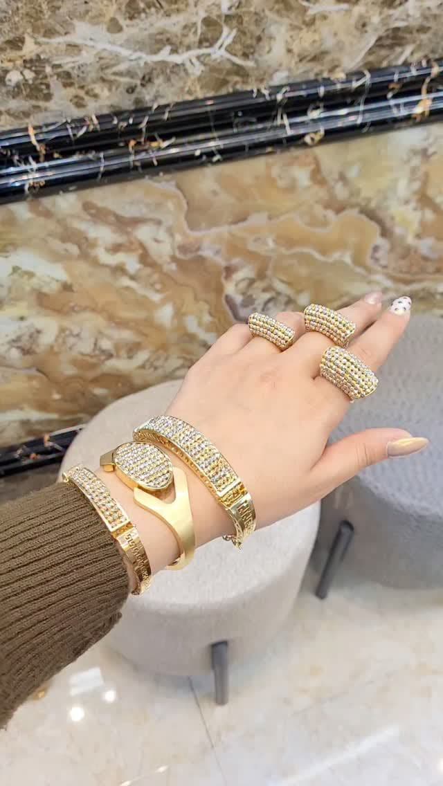 ست های دستبند و انگشتر های آلبرنادو😍♥️💎