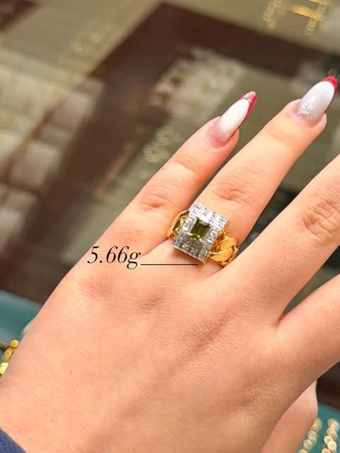 انگشتر های سنگ رنگی😍✨