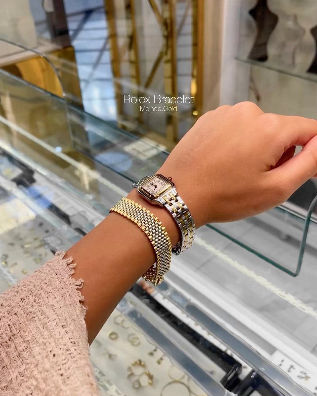 دستبند و انگشتر از کالکشنِ محبوب Rolex ✨