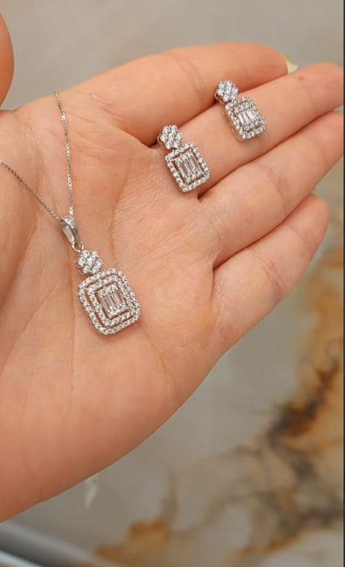 نیم ست طلای 18 عیار باگت پیوه ژن