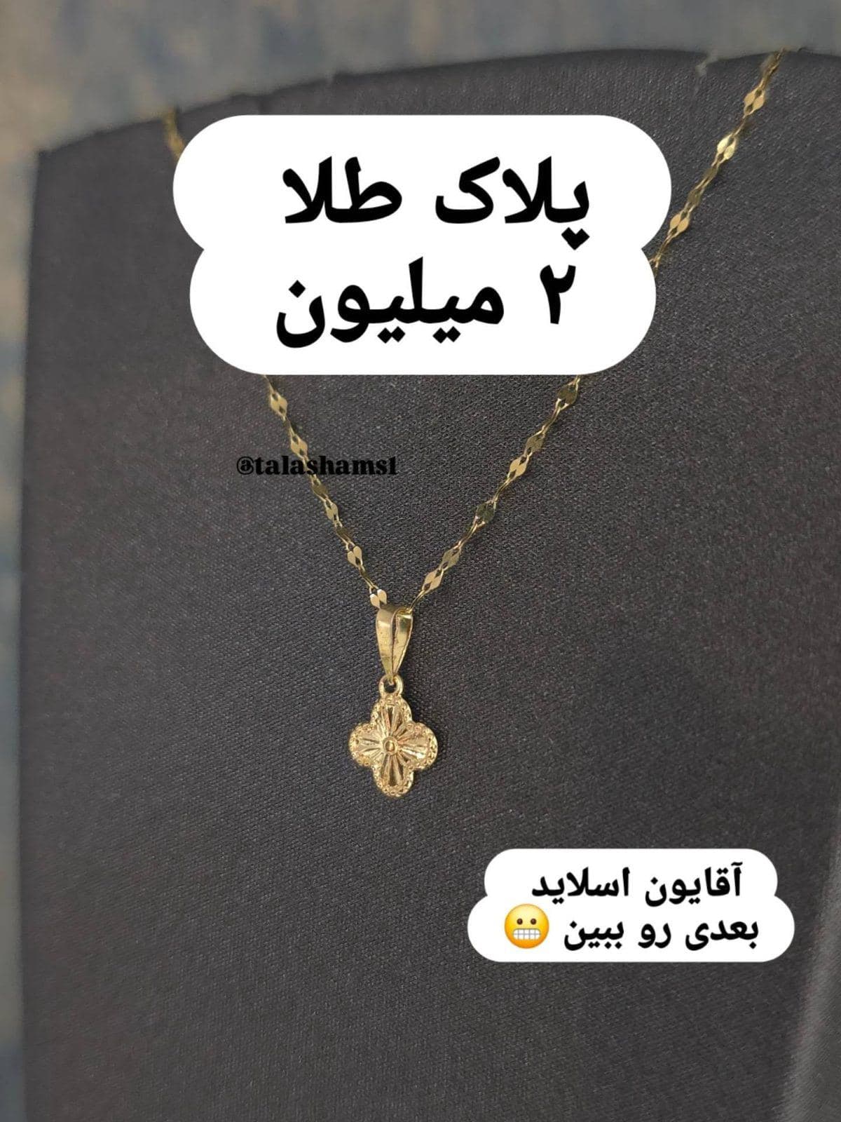 پلاک های ونکلیف طلا