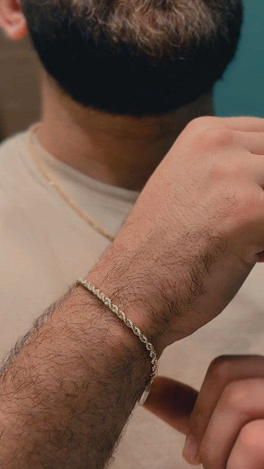 گردنبند و دستبند طنابی