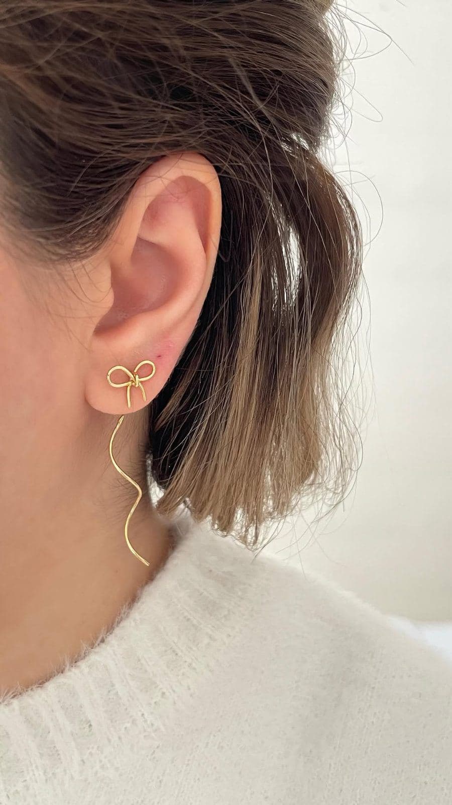 قیمت گوشواره های طلا،ترند در آویژه گلد🥰💎💍🩵