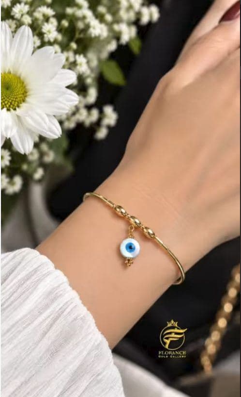 بنگل طلای 18 عیار