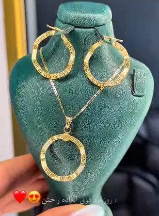 نیم ست های طلا زیبا و وزن پایین