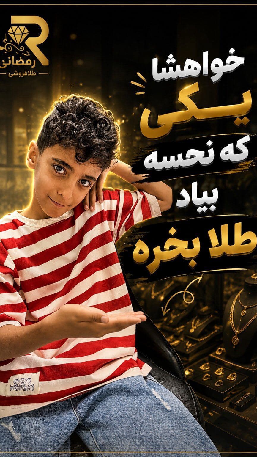 خواهشا یکی که نحسه بیاد طلا بخره🙏🏻😅