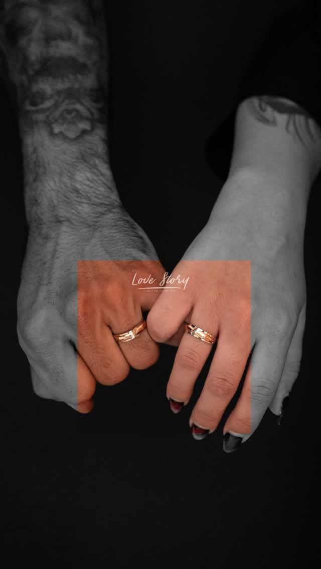 ✨ «زیبایی واقعی وقتی کامل میشه که کنار هم باشیم، مثل این حلقه‌های ست.»