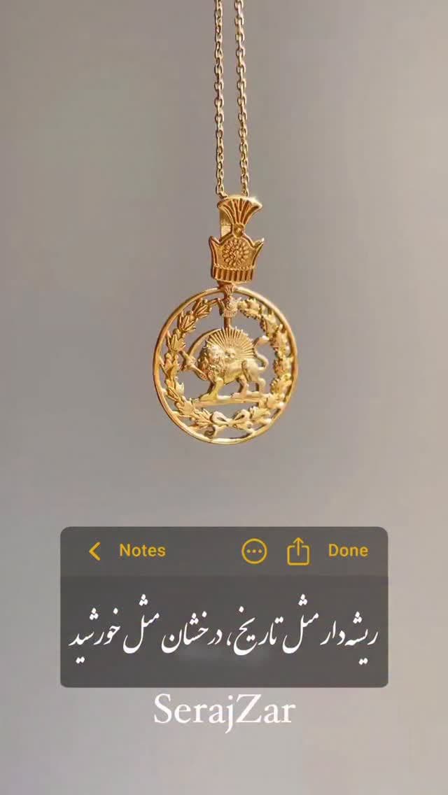 شیر و خورشید؛ نه فقط یک پلاک، یک روایت از تاریخ ایران❤️
