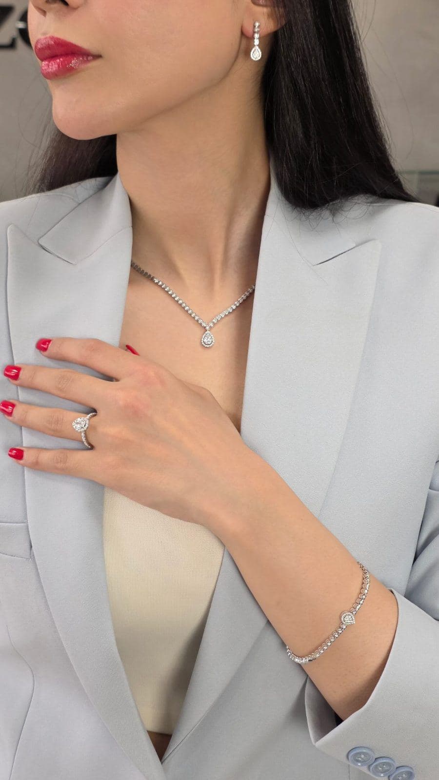 سرویس جواهر عروس از مجموعه عشق و ازدواج زمردی