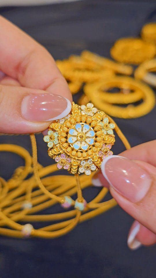 ✨ گردنبندهای 18 عیار هندی 🇮🇳✨