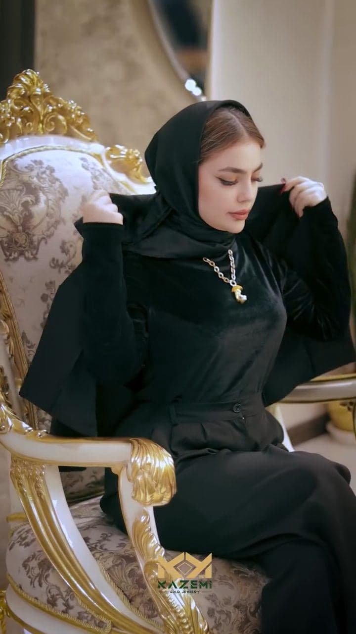 گردن بند طلا  الیزابت
