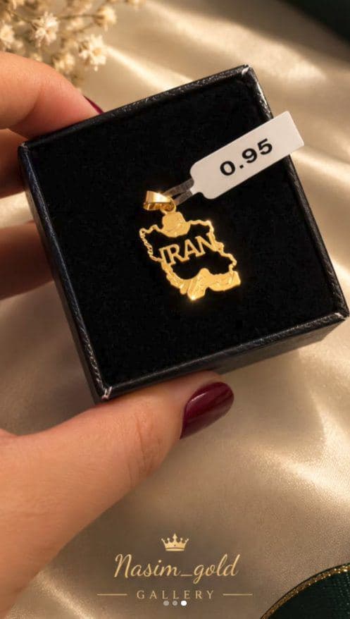 مدال طلای مینیمال 18 عیار (3)