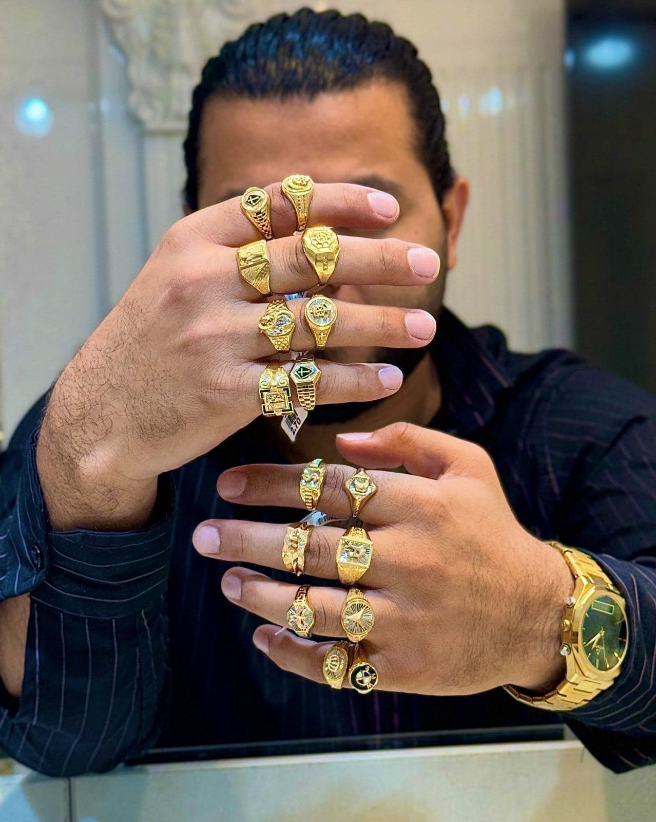 تنوع انگشترهای مردانه✨ (3)